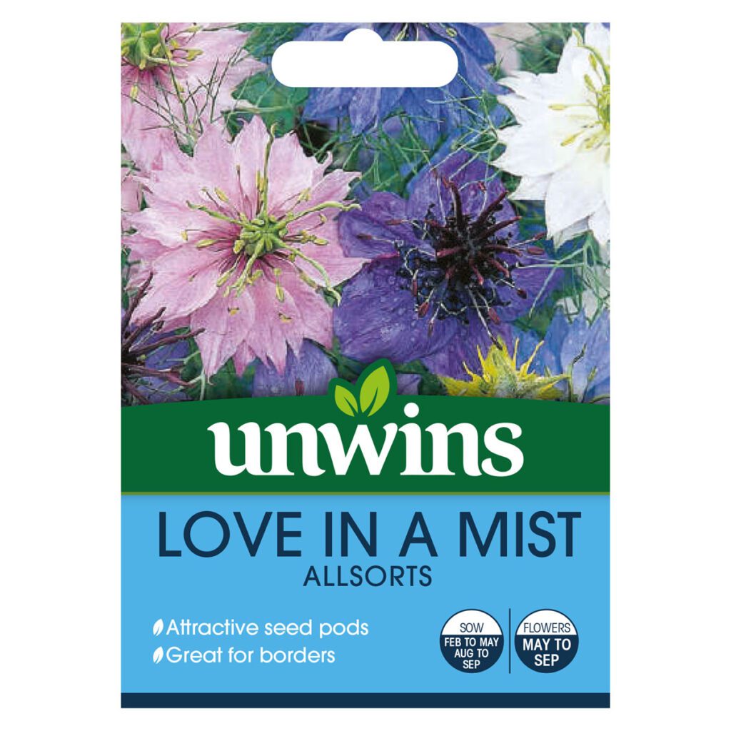 Unwins Love In A Mist Allsorts Seeds 5051618011532 2